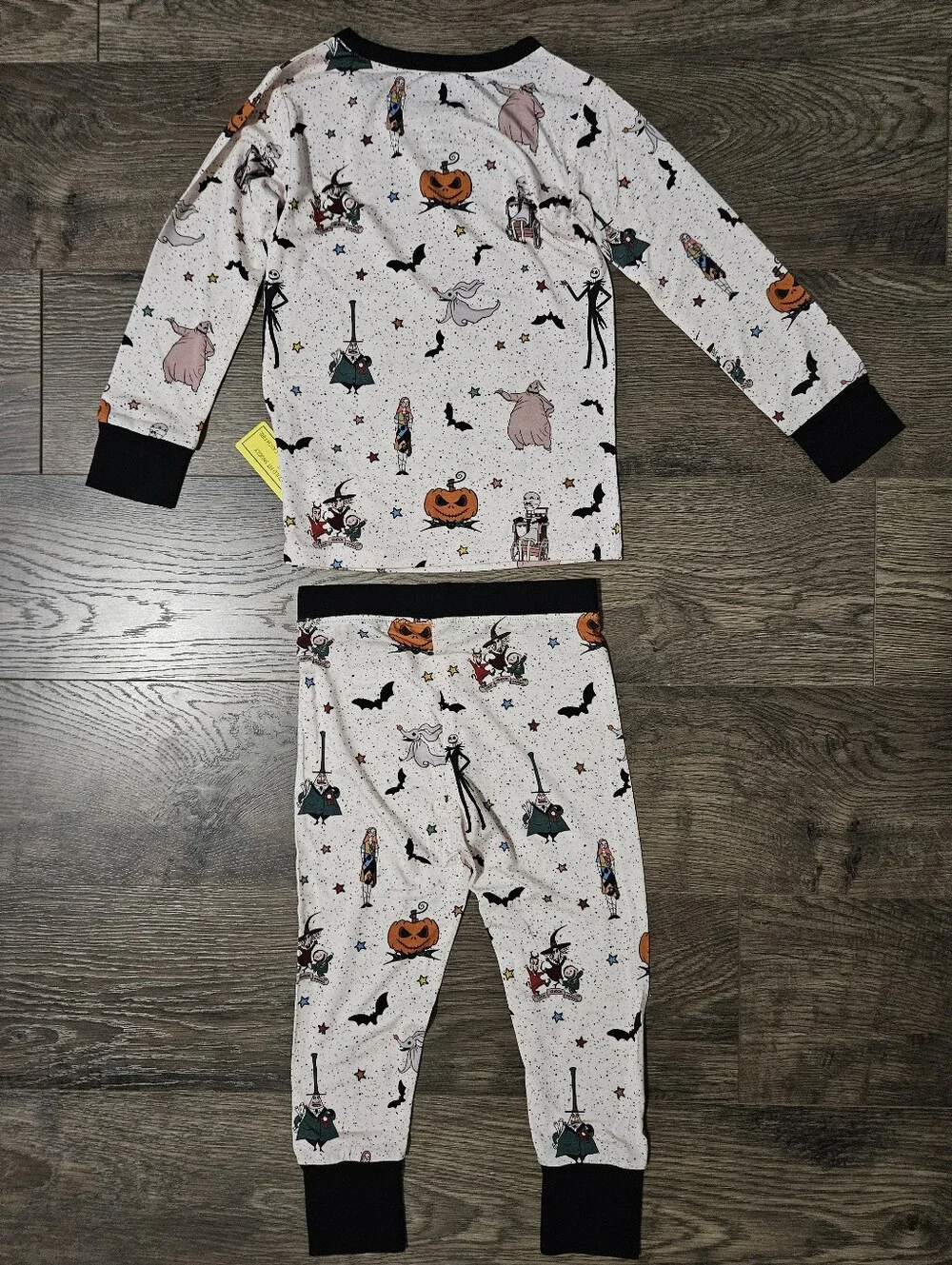 Baby Bean & Co 3T Nightmare Before Christmas 2 Piece Bamboo Pajama